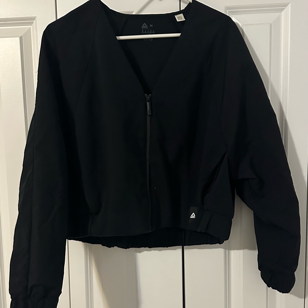 Reebok Women's Black Bomber Jacket